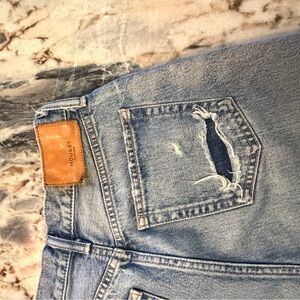 Moussy Light Blue Boot Cut Jeans